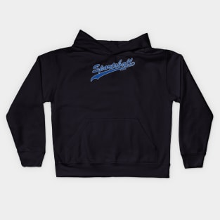 Sportsball! (Blue & Silver) Kids Hoodie